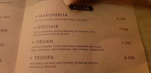 Pizza at Salento in Thessaloniki