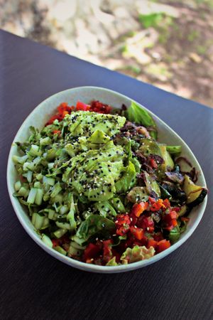 Green Garden Salad at Munich in Lagos