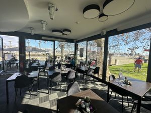 View of the marina   at Munich in Lagos