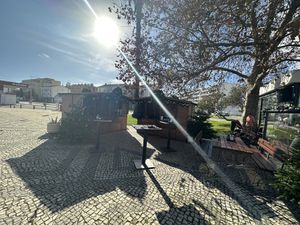 Christmas market in the sun   at Munich in Lagos