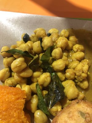 Chana masala  at S.P. Villas in Central Singapore