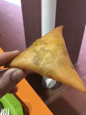 Samosa  at S.P. Villas in Central Singapore