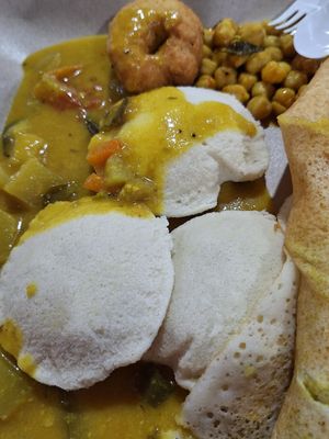 Idly at S.P. Villas in Central Singapore