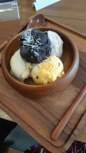 Vegan gelato at FitGeeks in Phuket