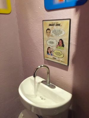 'Smart sink' at Root Down - 33rd Ave in Denver