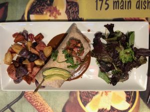 Vegan wrap at Root Down - 33rd Ave in Denver