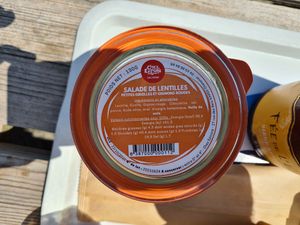 Lentils at Puy de Dôme in Orcines