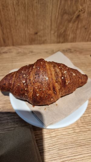 Blackberry croissant at FCO - Natoo in Fiumicino