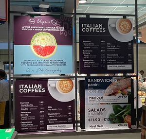 Sign at FCO - Natoo in Fiumicino