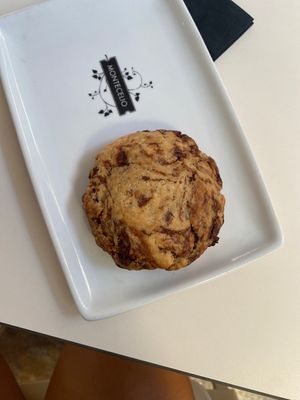 Vegan cookie  at Dídola in Zaragoza
