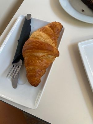 Vegan croissant   at Dídola in Zaragoza