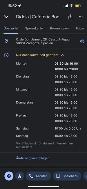   at Dídola in Zaragoza