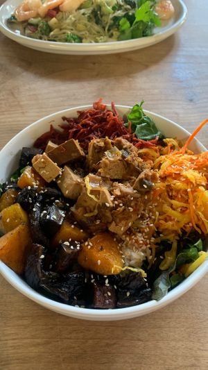 New dawn bowl with tofu  at Boo Koo in Mill Valley