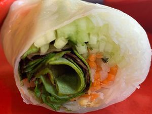 Spring roll  at Boo Koo in Mill Valley