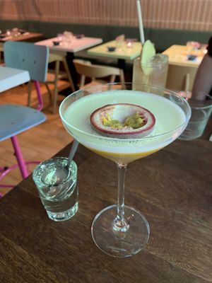 Pornstar martini: quite good at Veganees in Amsterdam