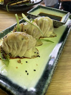 Gyoza  at Veganees in Amsterdam
