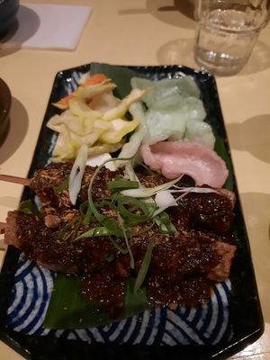 Saté at Veganees in Amsterdam