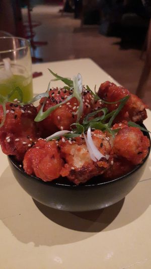 Korian fried cauliflower at Veganees in Amsterdam
