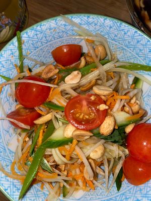 Papaya Salad  at Veganees in Amsterdam