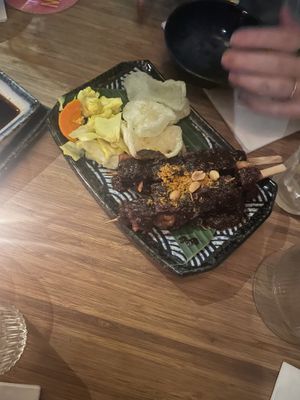 Tahoe satay   at Veganees in Amsterdam