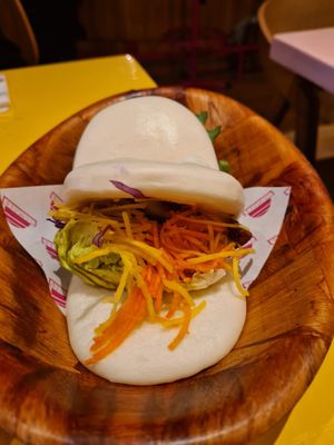 Tofu bao at Veganees in Amsterdam