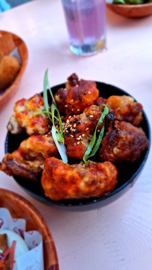 Fried cauliflower at Veganees in Amsterdam