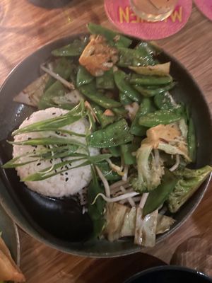 Rice  at Veganees in Amsterdam