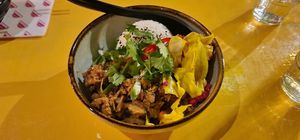 Indonesian rendang - a must!! #Veganuary at Veganees in Amsterdam