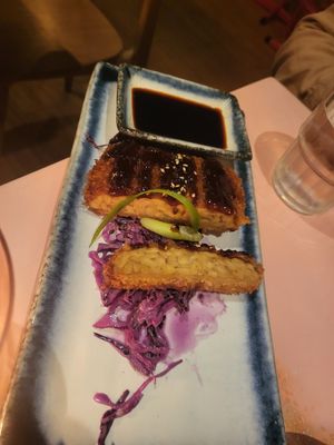 Tempeh Katsu at Veganees in Amsterdam
