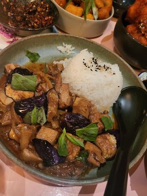 Mapo Tofu at Veganees in Amsterdam