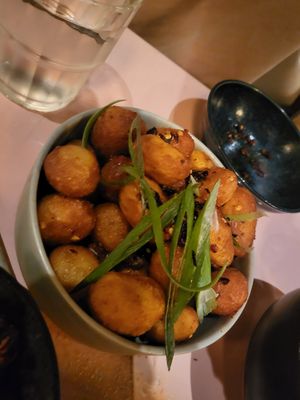 Potatoes at Veganees in Amsterdam