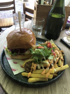 Absolutely amazing and the service was fantastic   at Veganees in Amsterdam