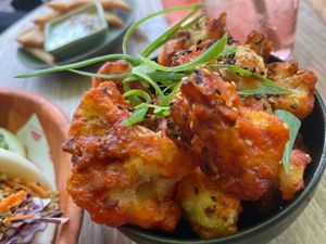 Korean Fried Cauliflower   at Veganees in Amsterdam