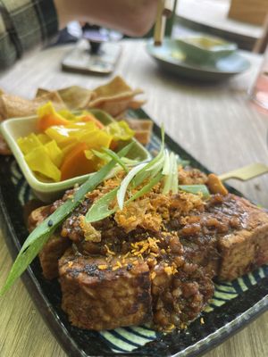 Tempeh Satay  at Veganees in Amsterdam
