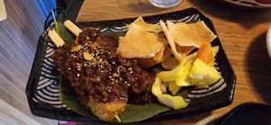 Seitan at Veganees in Amsterdam