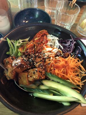 Bibimbap   at Veganees in Amsterdam