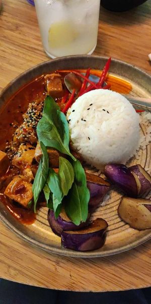 Mapo tofu at Veganees in Amsterdam