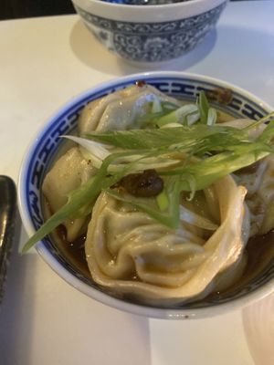 Wontons   at Veganees in Amsterdam