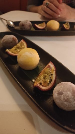 Mochi at Veganees in Amsterdam