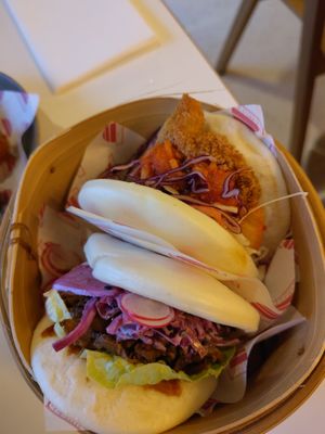 BaoBuns at Veganees in Amsterdam