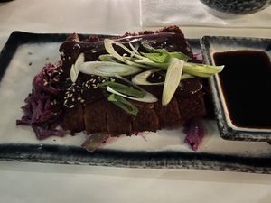 Tempeh katsu  at Veganees in Amsterdam