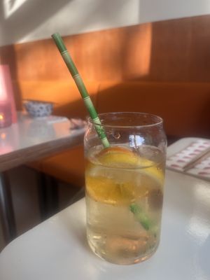 Ice tea  at Veganees in Amsterdam