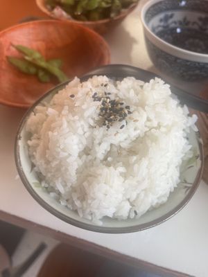 Rice  at Veganees in Amsterdam