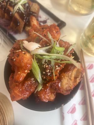 Crispy cauliflower   at Veganees in Amsterdam