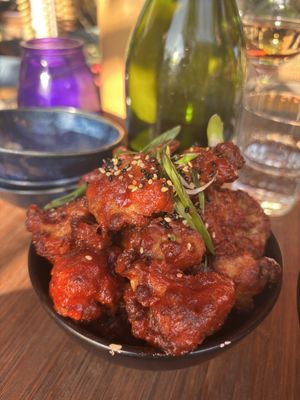 Korean cauliflower   at Veganees in Amsterdam