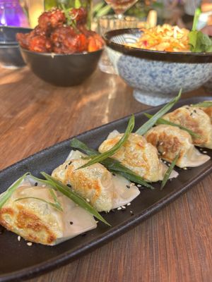 Gyoza  at Veganees in Amsterdam