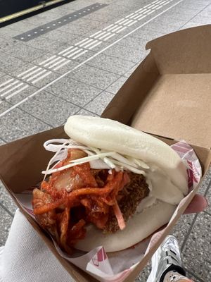 tempeh bao   at Veganees in Amsterdam