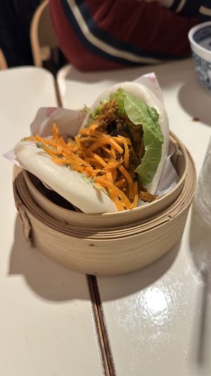 Indian curry bun 2/5  at Veganees in Amsterdam