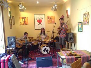 Chukara Trio at Pizza N Love in Orgiva