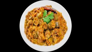 Okra at Royal Spice in Dunwoody